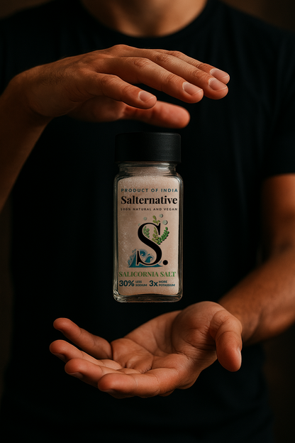 Salicornia Salt – 100g | Low Sodium, High Potassium, Pure & Natural